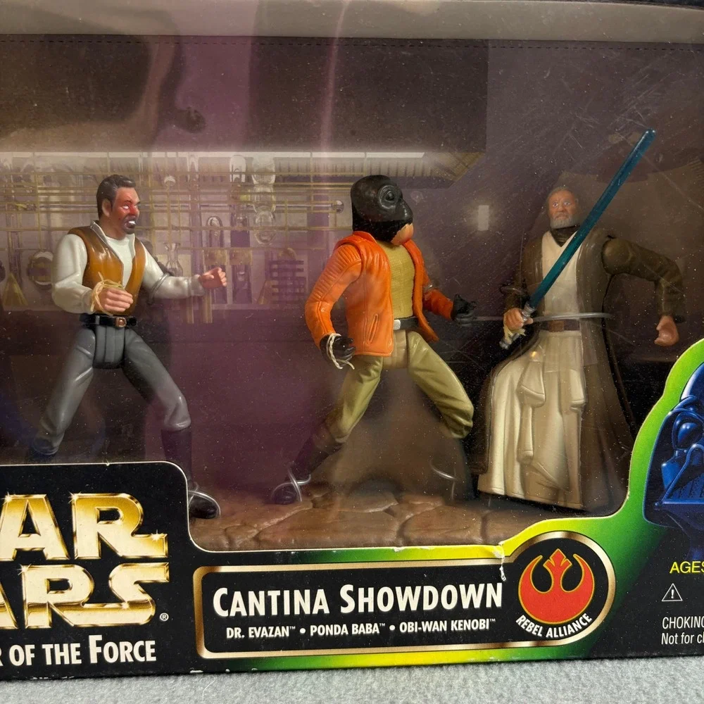 Star Wars Power of the Force Cantina Showdown‎ Kenner 1997 Dr Evazan Ponda Baba